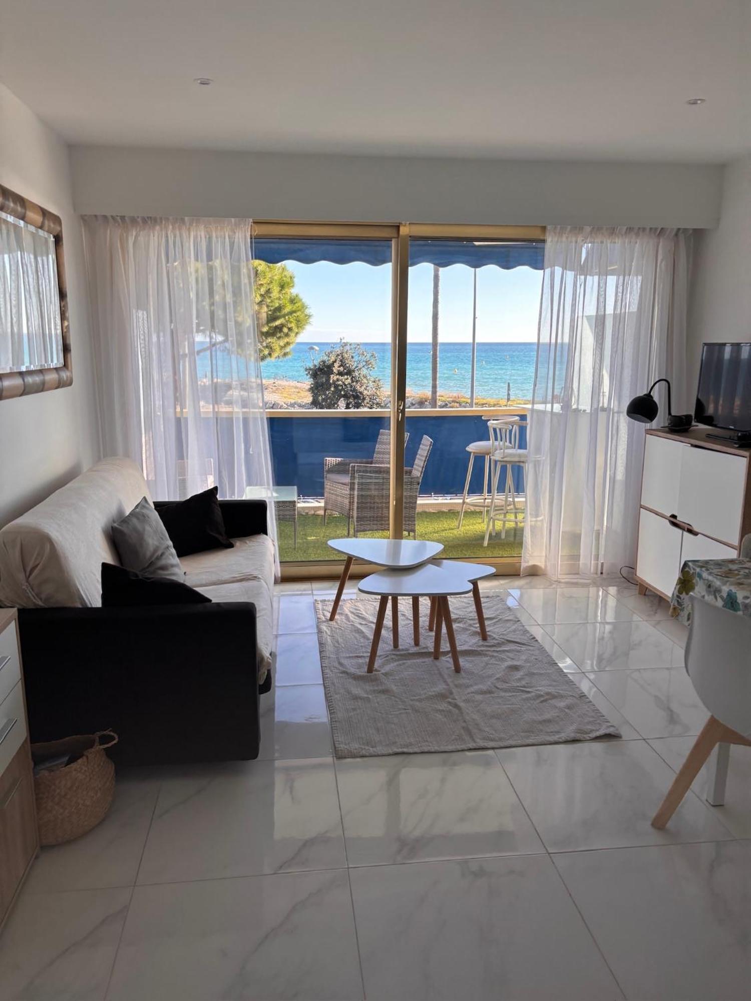 Front De Mer,Plage, Piscine, Parking Cagnes-sur-Mer Exterior foto